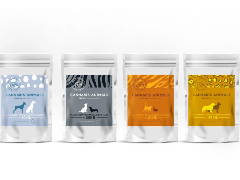 Cannabis Animals Packaging Design