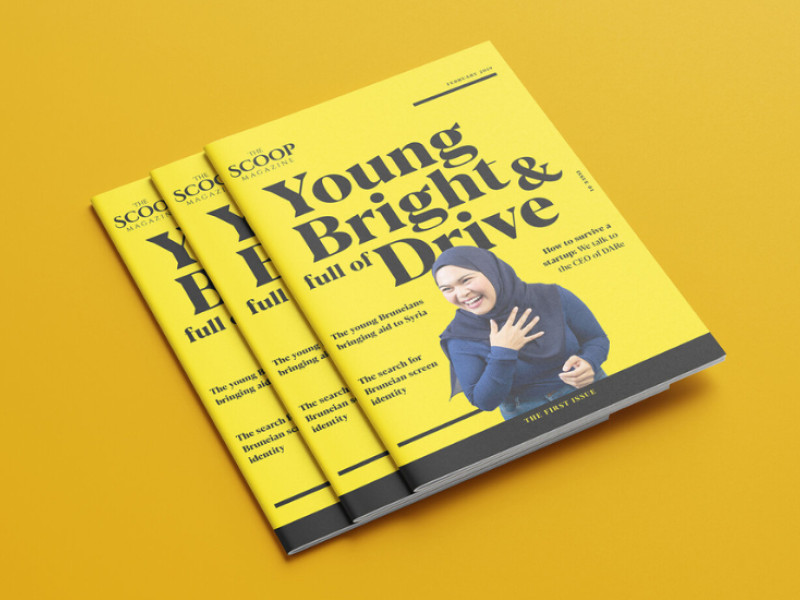 The Scoop Magazine Print Design