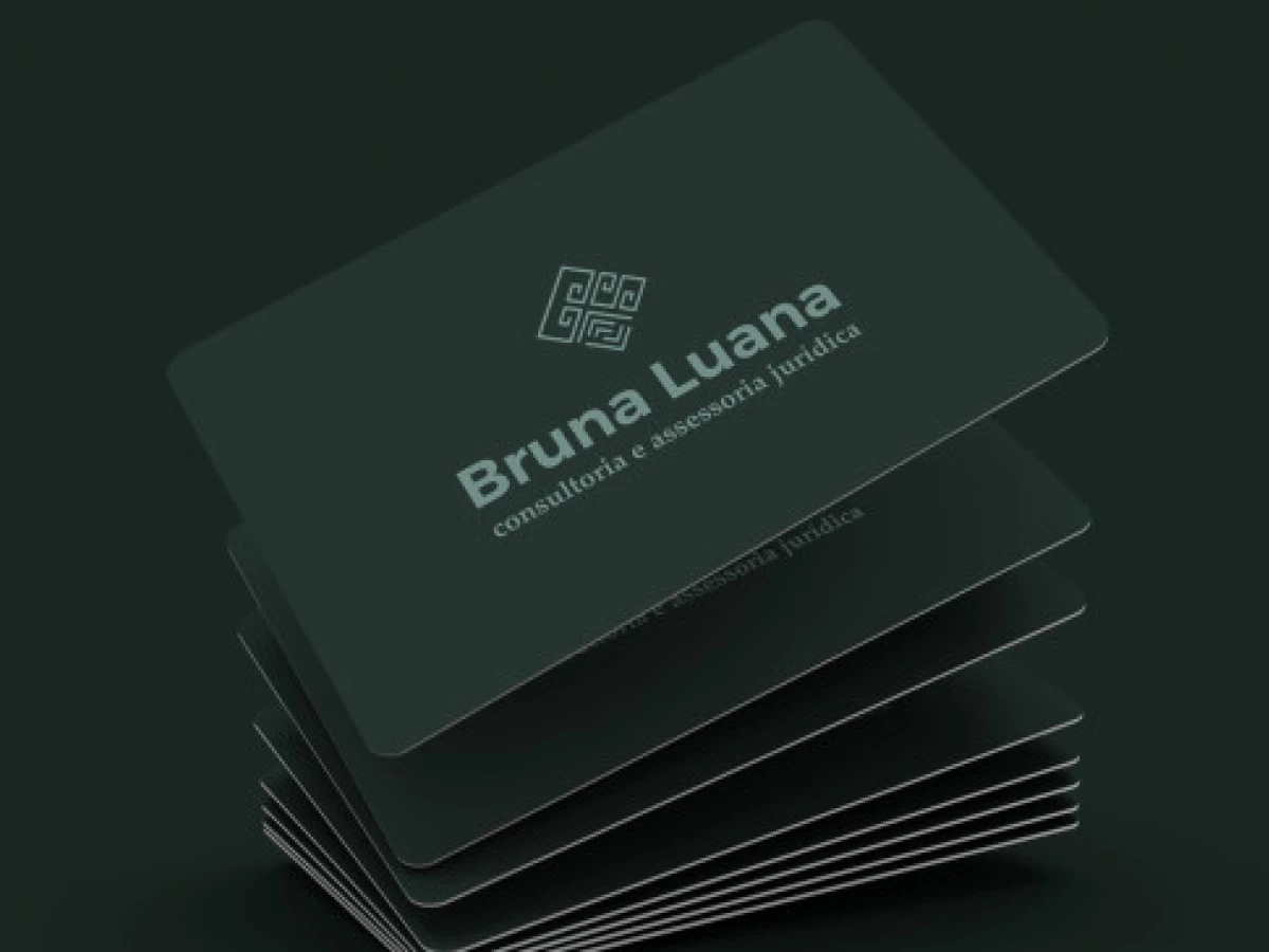 Bruna Luana Advogada Print Design