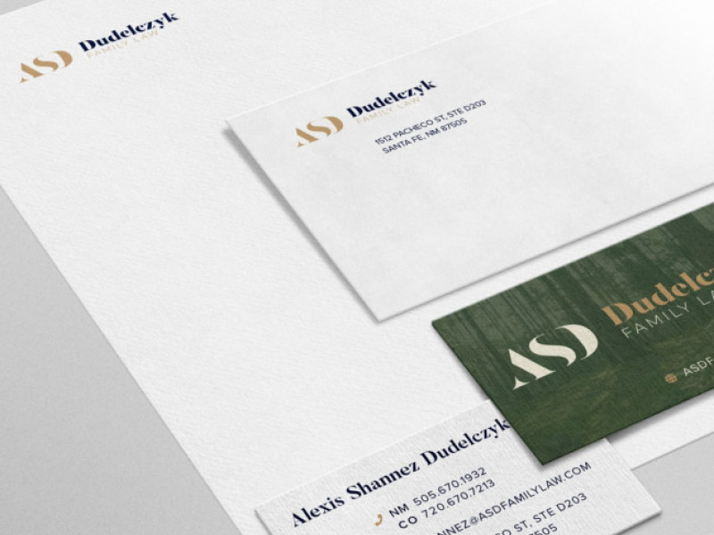 ASD Dudelczyk Family Law Print Design