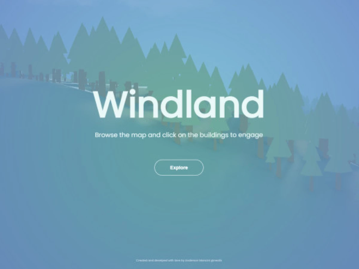 WindLand Website Design