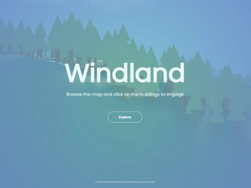 WindLand Website Design