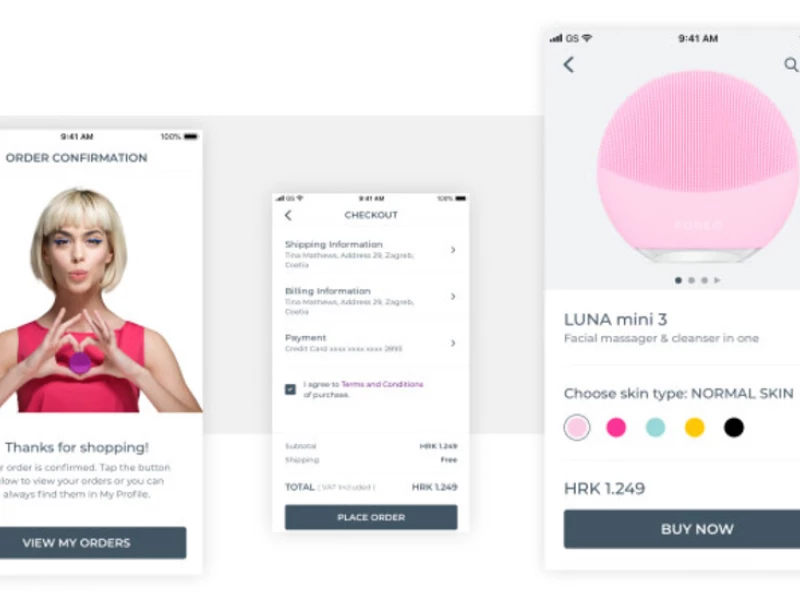 FOREO App Design Analysis