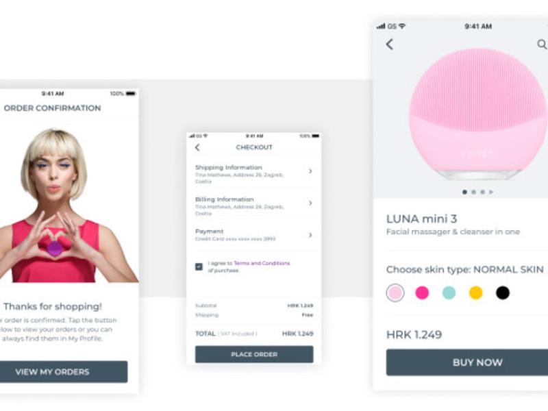 FOREO App Design Analysis