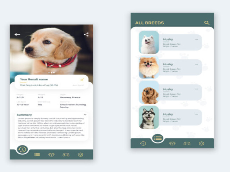 Dog Breed App Design Analysis
