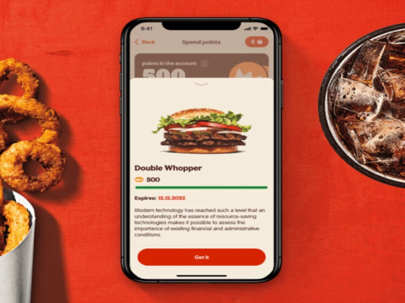 Burger King App Design Analysis