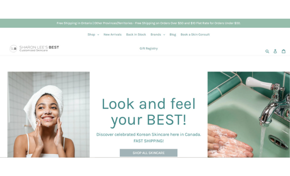 Sharon Lee's Best Website Design