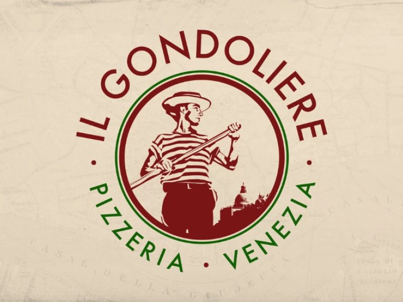 Il Gondoliere Pizzeria Logo Design