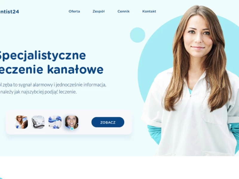 Dentist24 Website Design