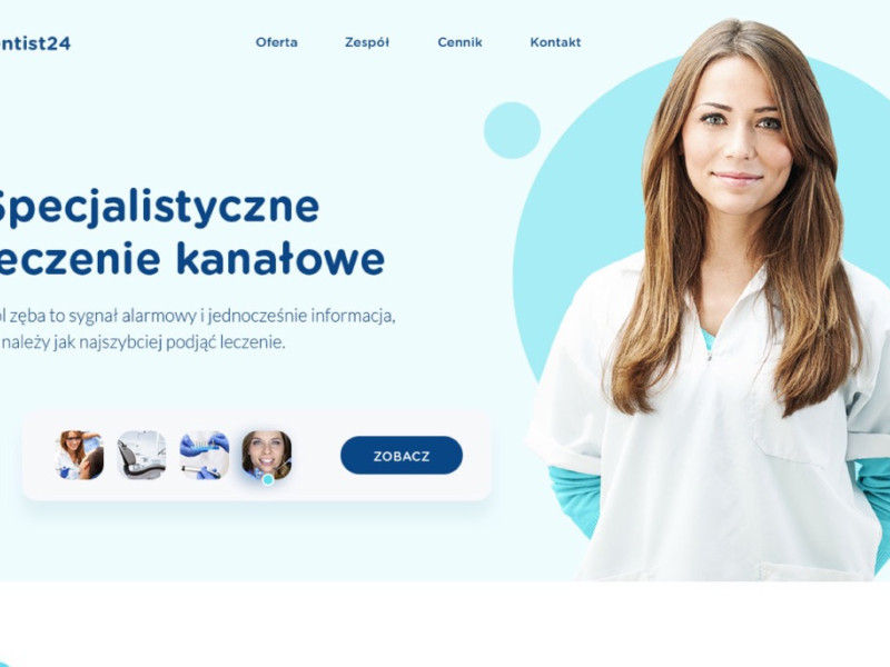 Dentist24 Website Design