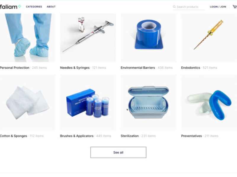 Faliam Dental Website Design