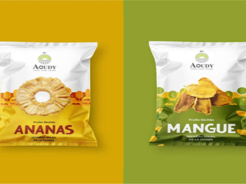 Aoudy Dried Fruits Packaging Design Analysis