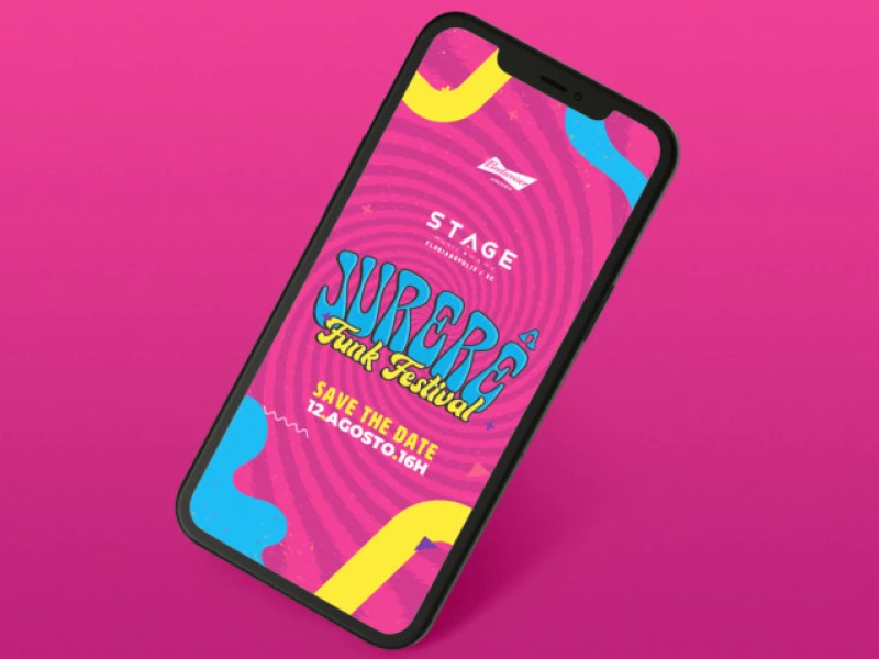 Jurerê Funk Festival App Design