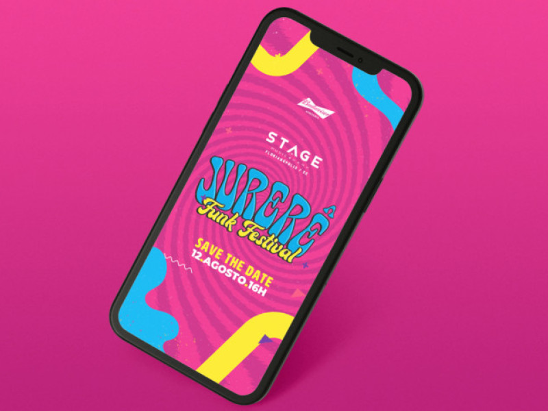 Jurerê Funk Festival App Design