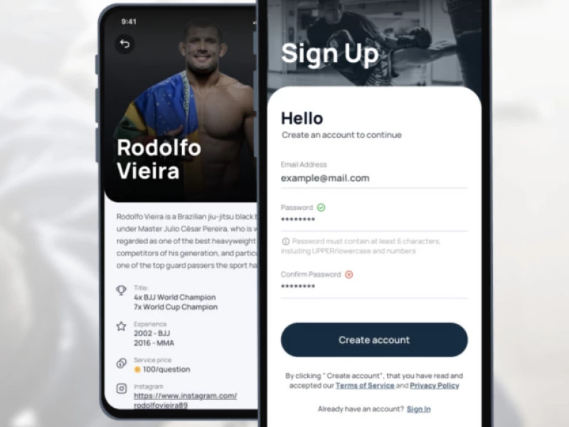BJJ-HI App Design