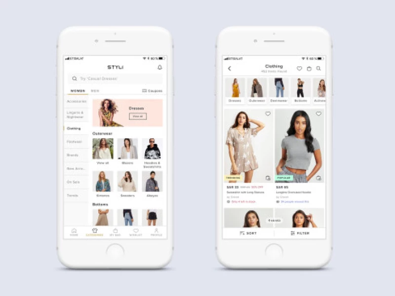 Styli Fashion App Design Analysis