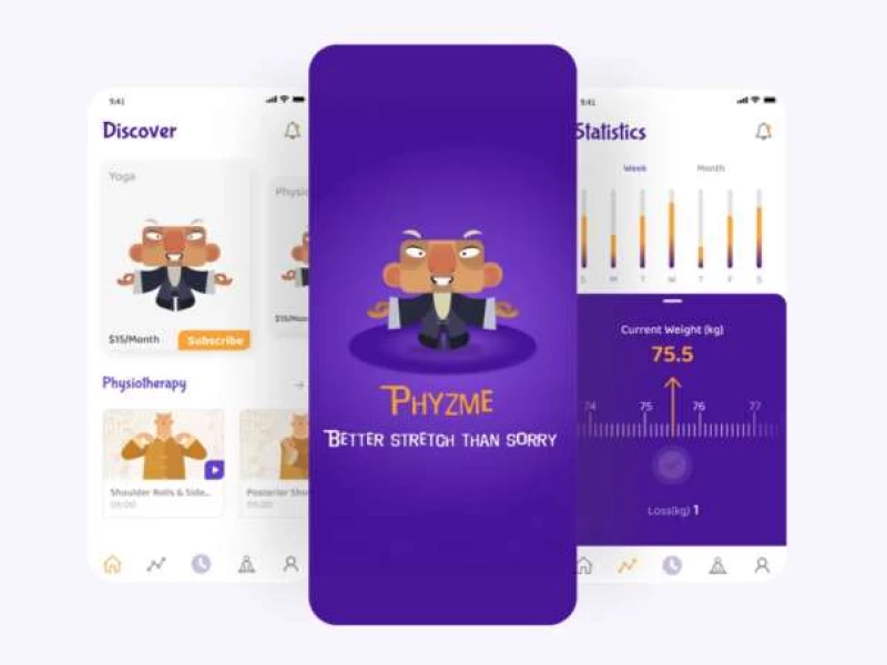Phyzme App Design