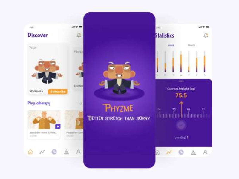 Phyzme App Design
