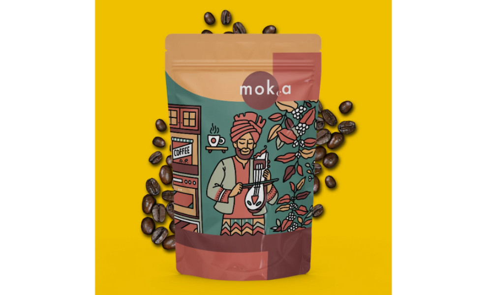 Mokca Coffee Packaging Design