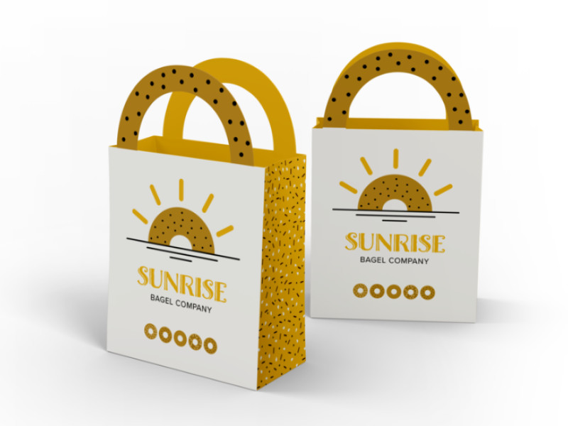 Sunrise Bagel Co. Logo Design