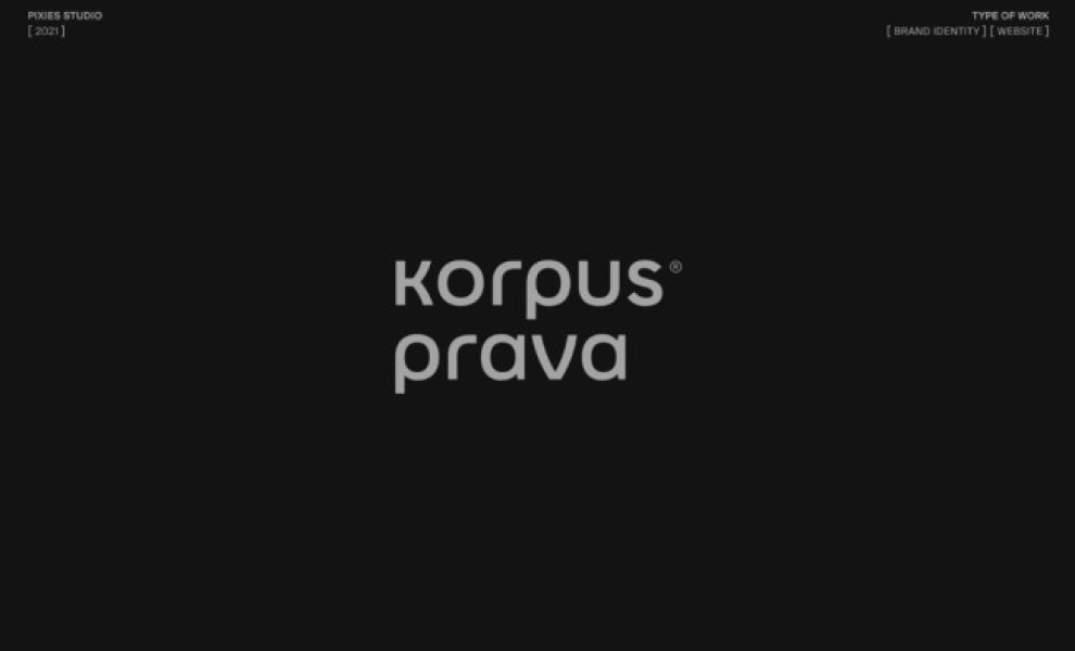Korpus Prava Logo Design