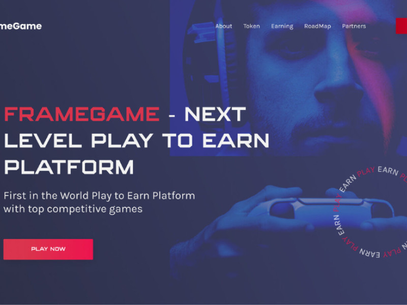FrameGame Website Design