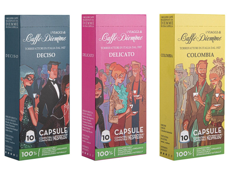 Caffè Diemme Packaging Design
