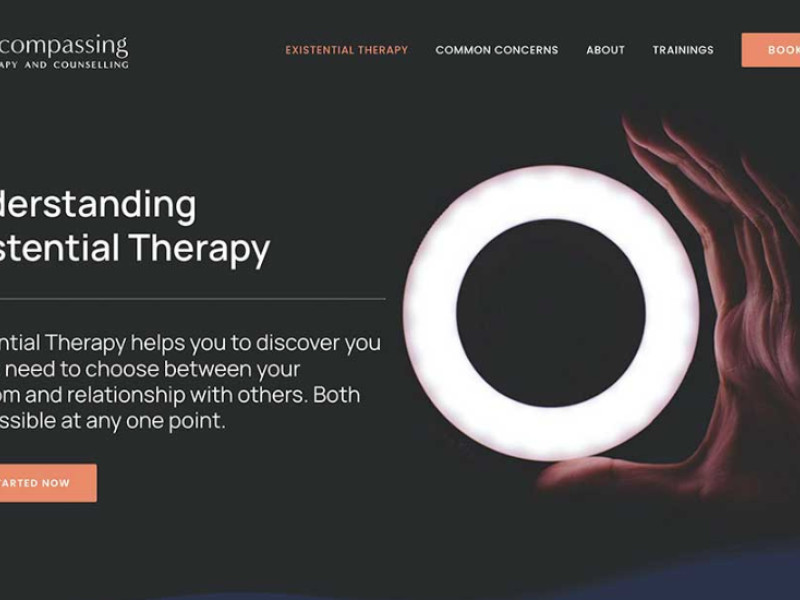 Encompassing Therapy & Counselling Web Design