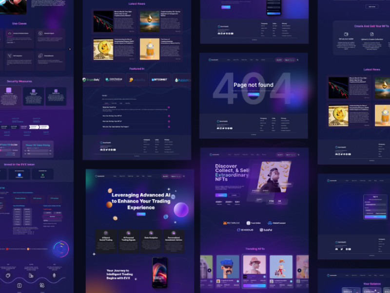 EuroVaultX Web Design