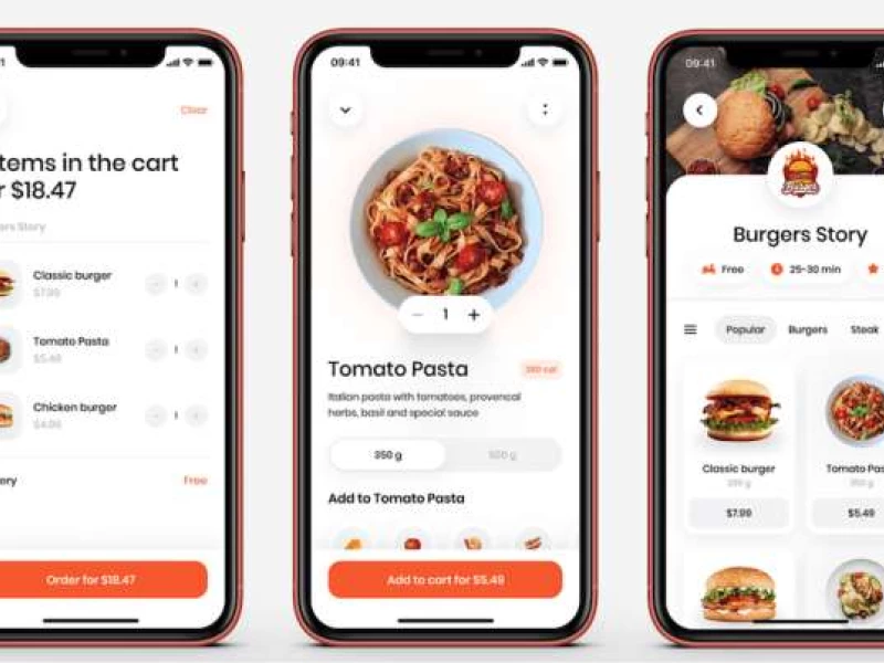 Food Delivery Mobile App Design