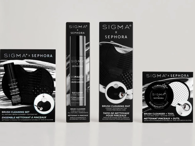 Sigma x Sephora Packaging Design