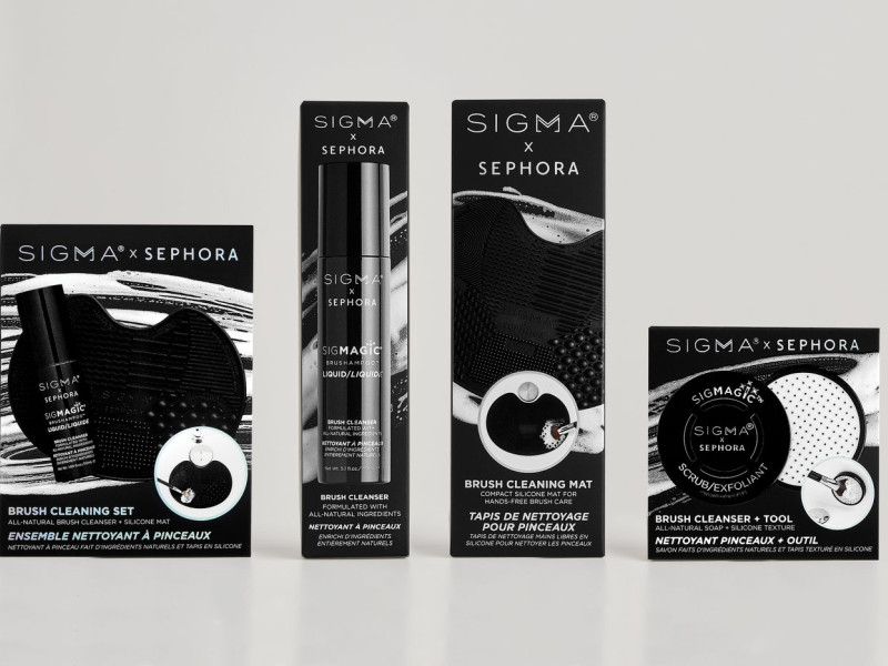 Sigma x Sephora Packaging Design