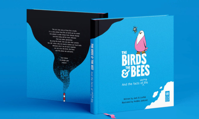The Birds and the Bees Print Design
