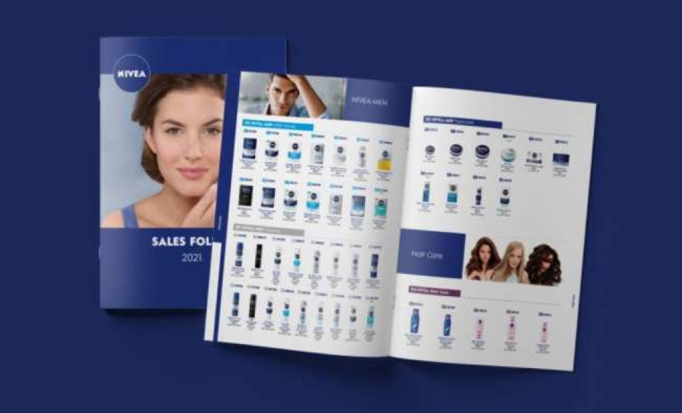 Nivea Catalog Print Design Analysis DesignRush