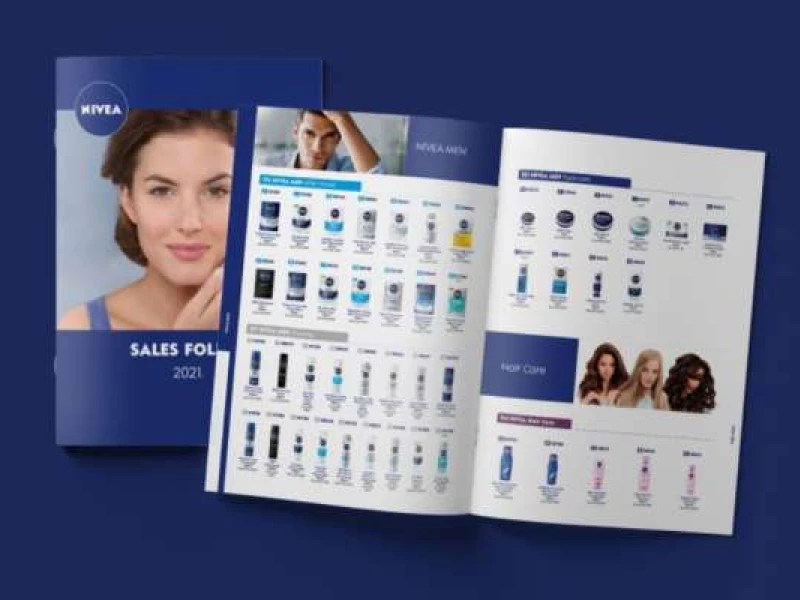 Nivea Catalog Print Design Analysis