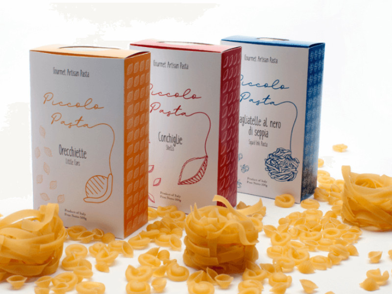 Piccolo Pasta Packaging Design