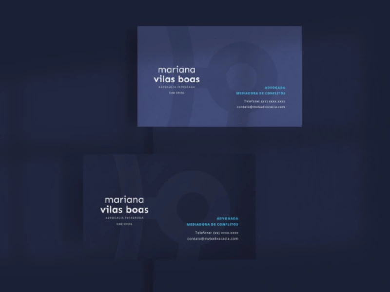 Mariana Vilas Boas Advocacia Print Design
