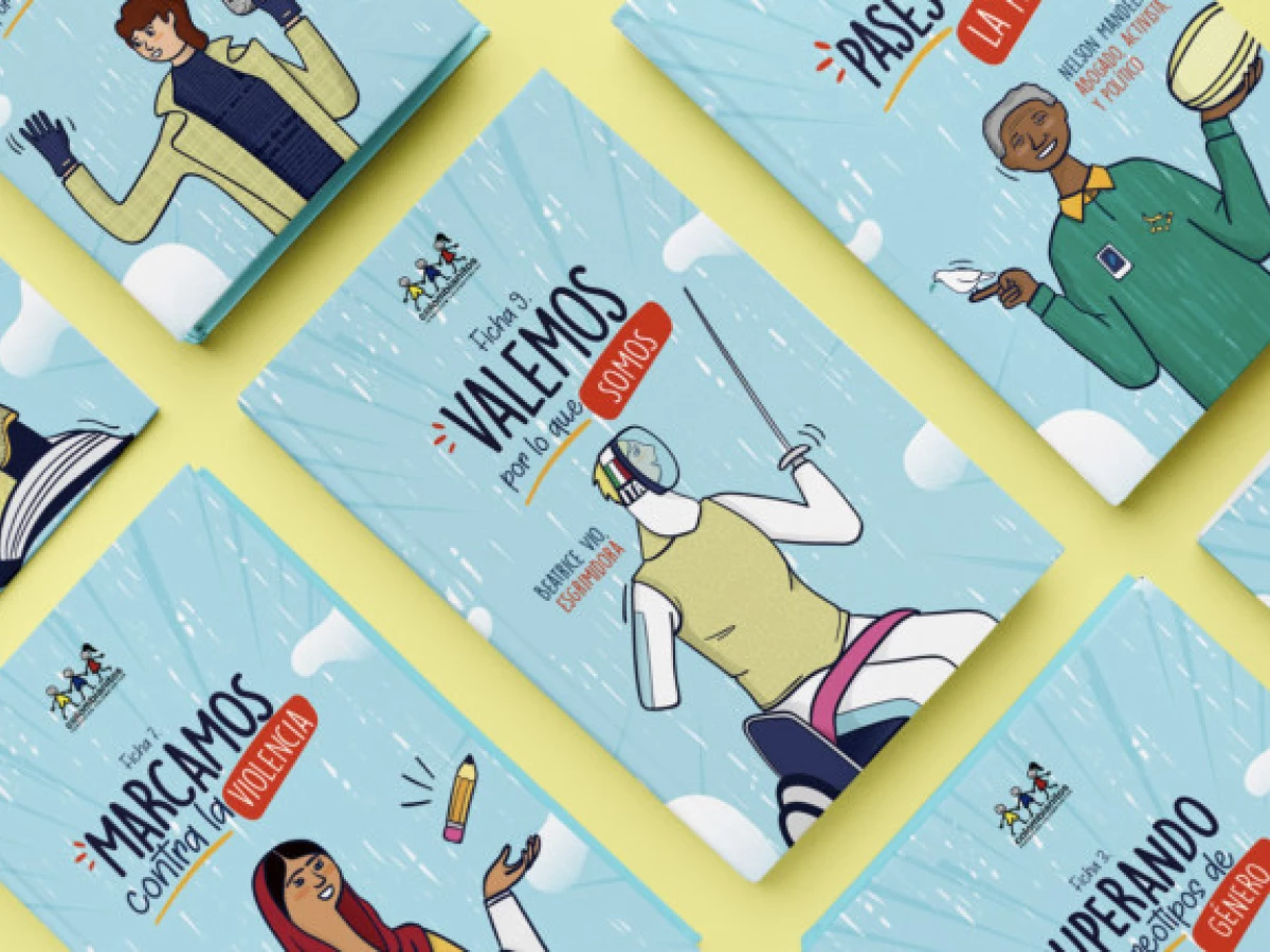 Jugamos en la misma cancha | Colombianitos Print Design Analysis