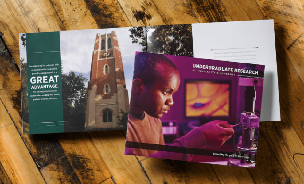 MSU Office of Undergraduate Education Print Design Analysis