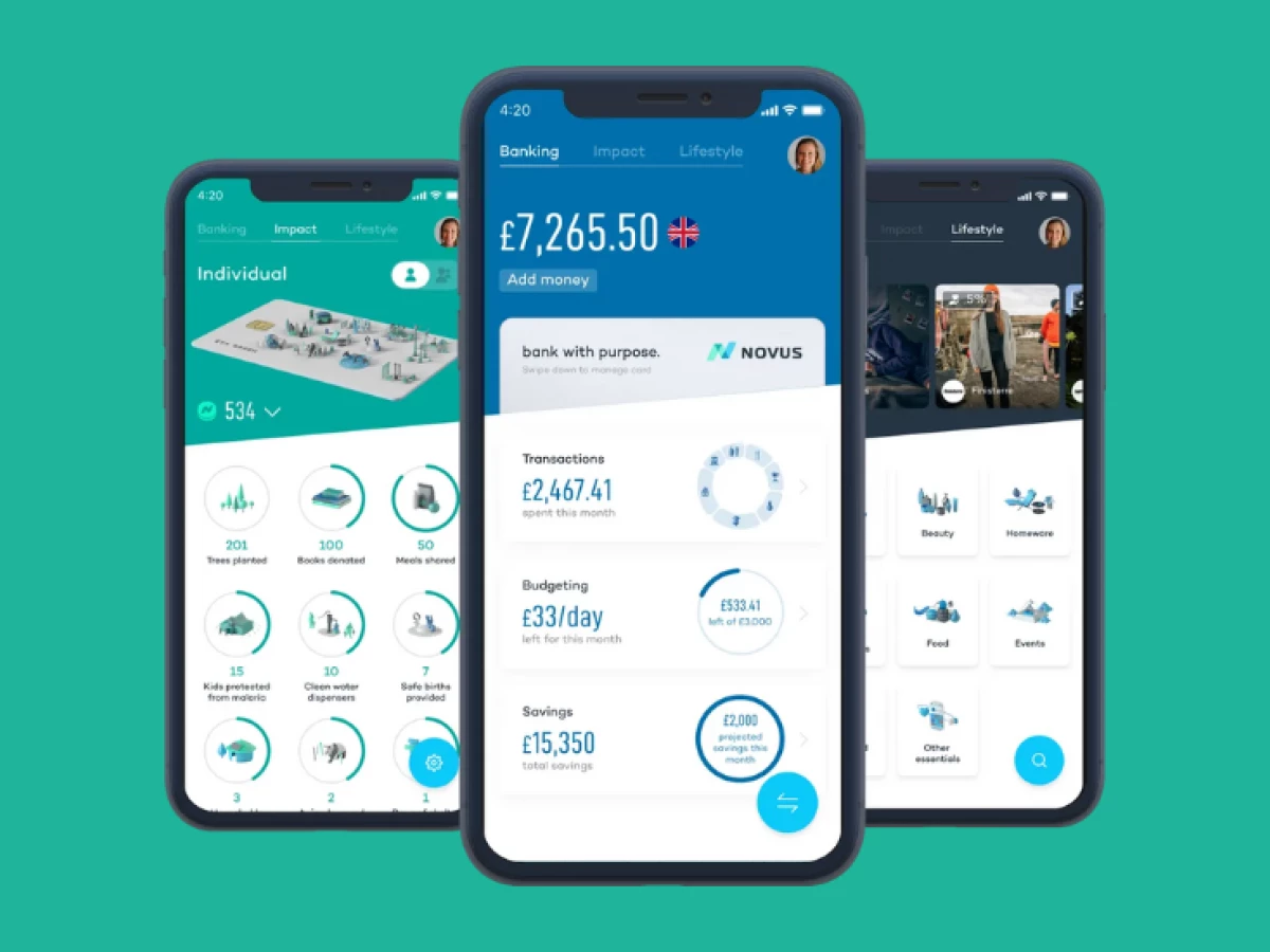 Novus World App Design