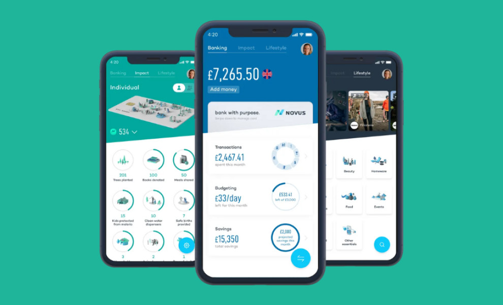 Novus World App Design