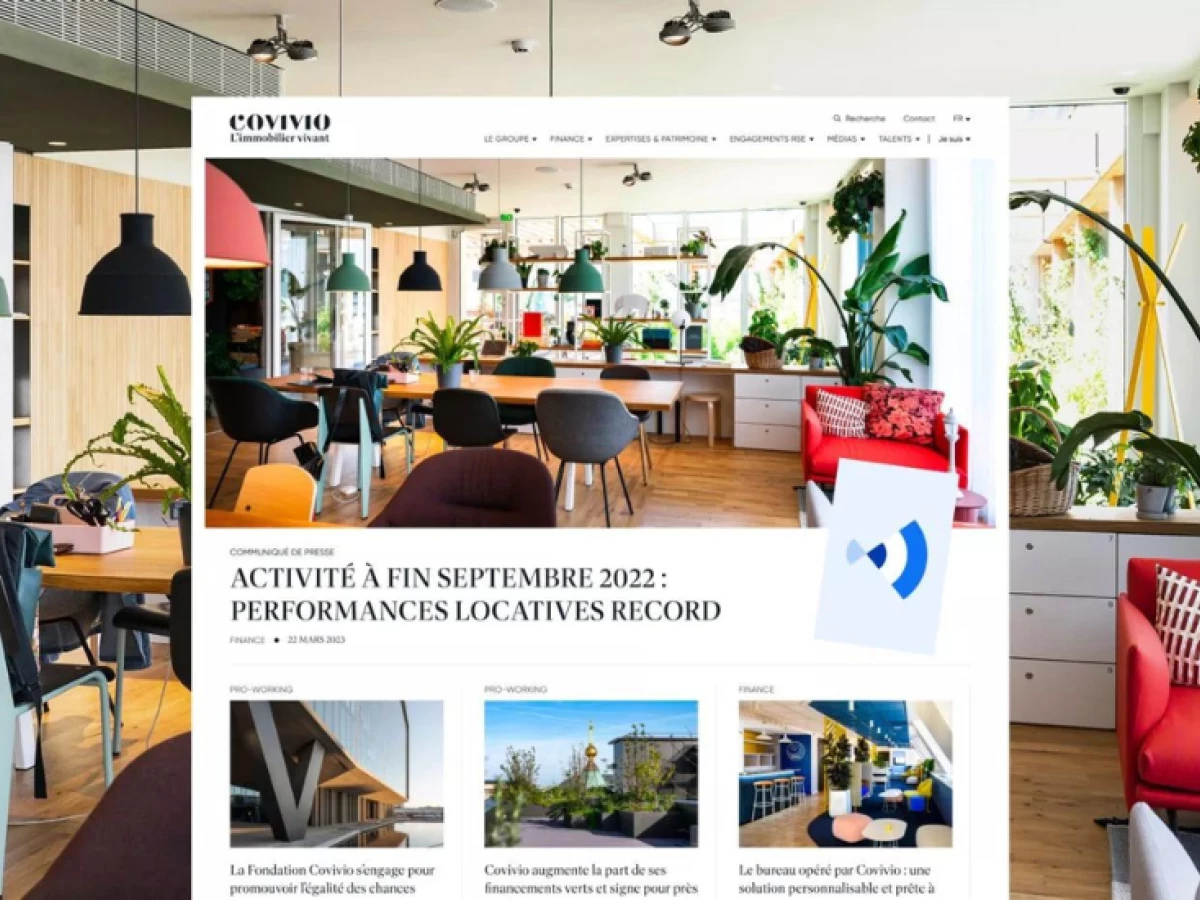 Covivio Website Design
