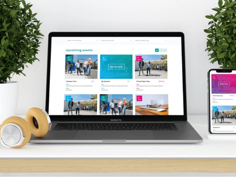 University for the Creative Arts Website Design