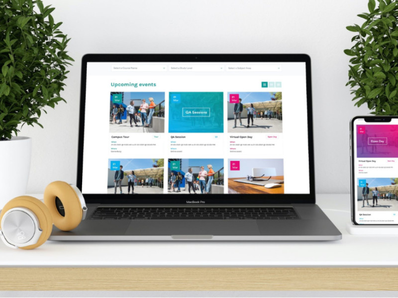 University for the Creative Arts Website Design