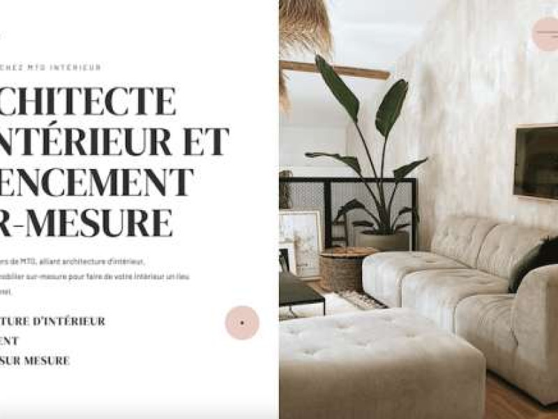 MTG Interieur Website Design