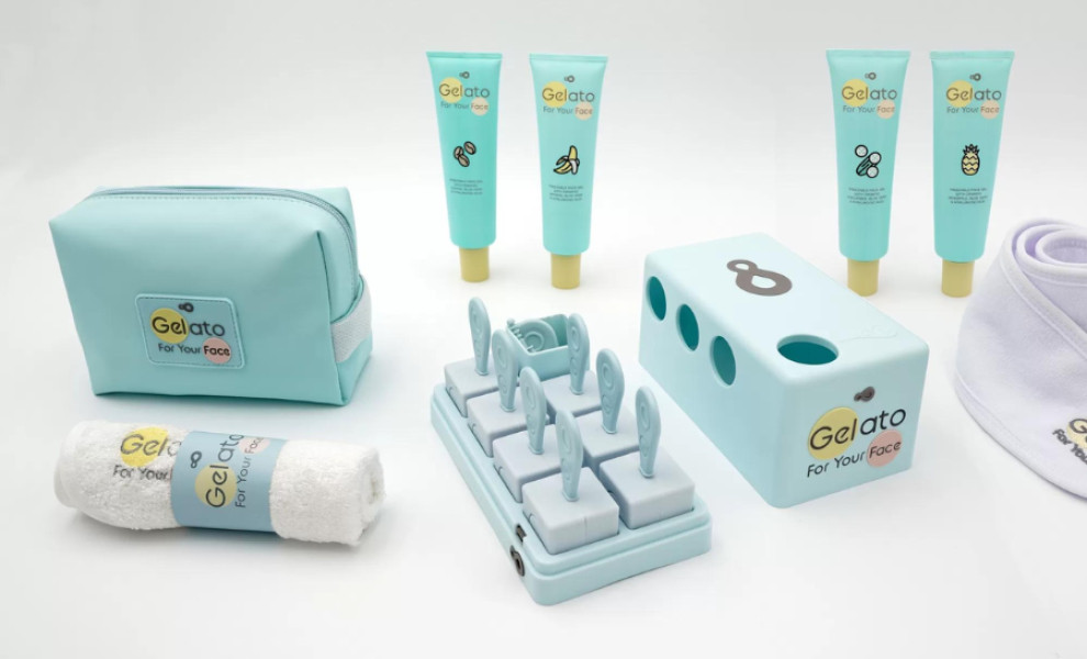 Gelato for Your Face Packaging Design