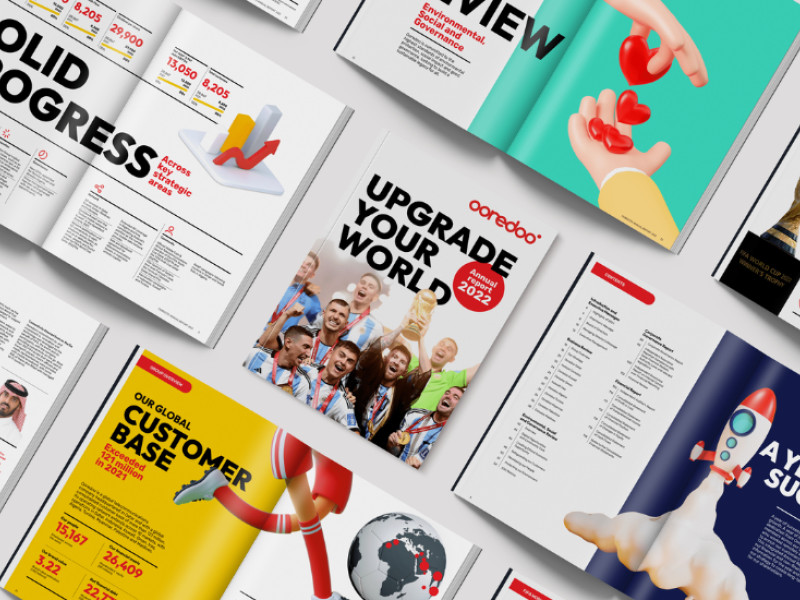 Ooredoo Print Design