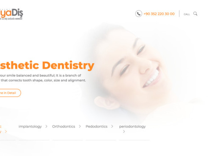 MayaDiş Website Design