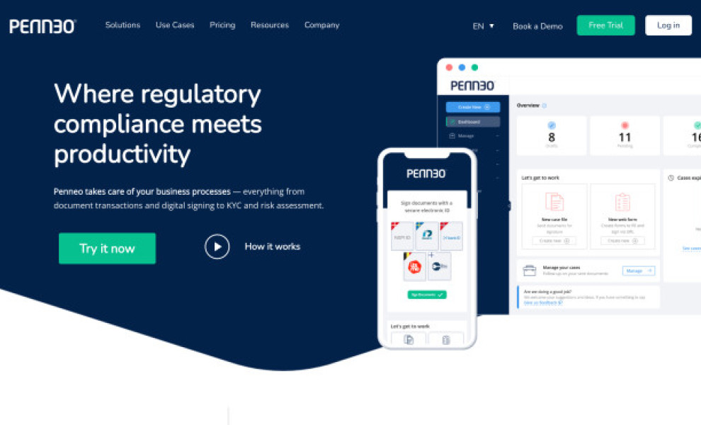 Penneo Website Design