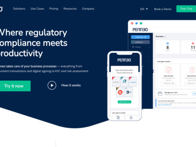 Penneo Website Design